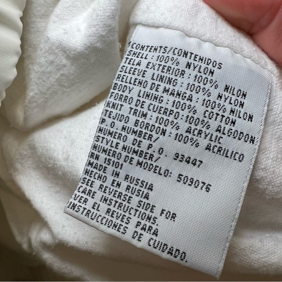 Vintage 1980s CS Classic Windbreaker Hooded Jacket Size X-Large White - Picture 4 of 8